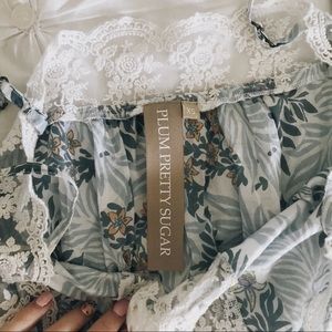 Plum Pretty Sugar Intimates & Sleepwear - Plum Pretty Sugar Bridal Romper Plum Pretty Sugar Intimates & Sleepwear - Plum Pretty Sugar Bridal Romper